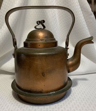 Antique Skultuna 1607 Copper Pot Marked 1 L Made in Sweden 2