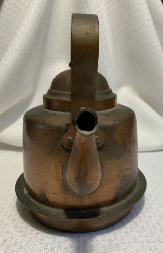 Antique Skultuna 1607 Copper Pot Marked 1 L Made in Sweden 4
