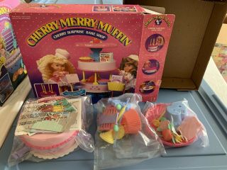 Vintage Mattel Cherry Merry Muffin Cherry Surprise Bake Shop Playset