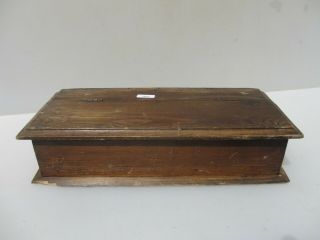 Small Vintage Wooden Box Tub Crate Antique Storage Old Wood 13 " W