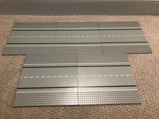Lego 5 Vintage Base Plates For Roads Streets And Airports
