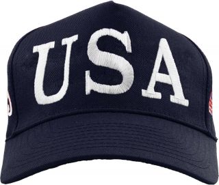 USA TRUMP HAT - 45TH PRESIDENT - MAKE AMERICA GREAT AGAIN - NAVY CAP 3