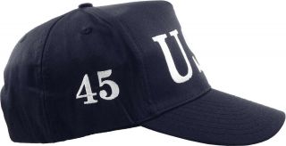 USA TRUMP HAT - 45TH PRESIDENT - MAKE AMERICA GREAT AGAIN - NAVY CAP 5