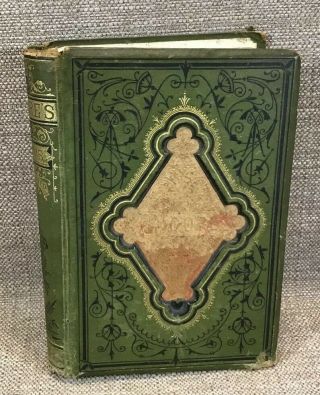 Antique Victorian Poetry Book The Poetical Of Thomas Moore 1800s