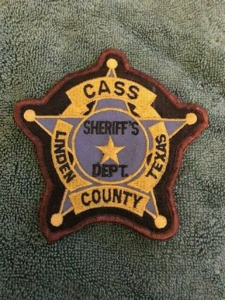 Vintage Obsolete Cass County Sheriff 