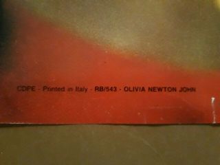 Olivia Newton John Vintage Large Poster 3