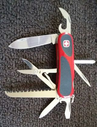 Wenger / Swiss Army Victorinox Evogrip 18 Pocket Knife Tool Blade Scout