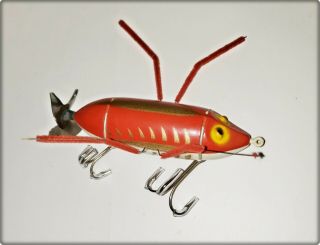 Mueller - Perry Musky Crazy Legs Lure Red & White Shore