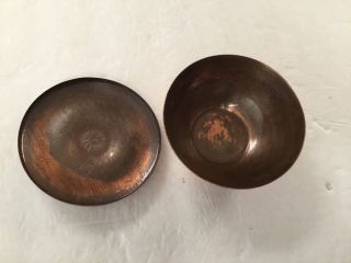Treasure Craft Copper Lacquered Decorative Covered Bowl 5 X 8 X 3 1/2