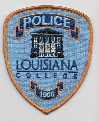Louisiana College Police State La Patch Neat