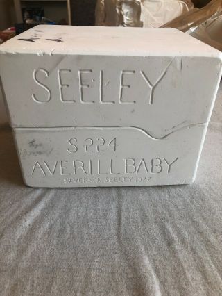 Vintage Seeley Doll Mold S - 224 Averill Baby Large Doll Head 1977