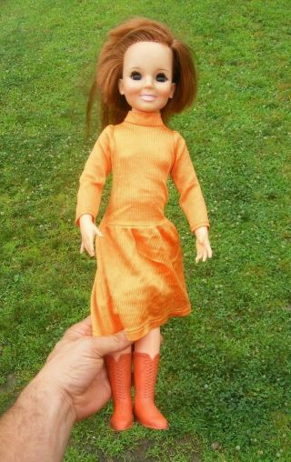 Vintage 1971 Ideal Toys Chrissy Growing Hair Girl Doll