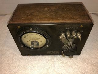 antique general radio company output meter type 486 2