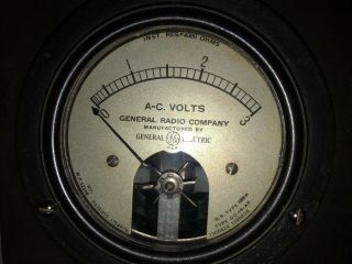 antique general radio company output meter type 486 4