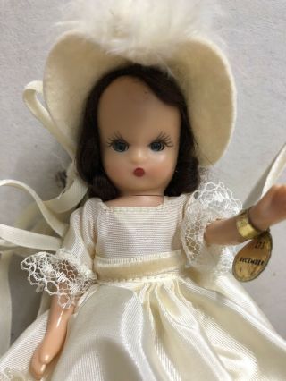 Vintage Nancy Ann Storybook December Doll 173 With Tag & Box