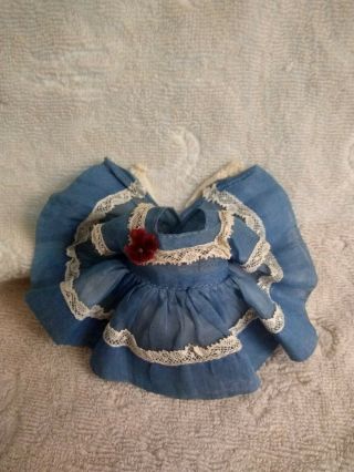 Vintage Muffie Doll Dress 1955