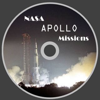 Nasa Apollo 7,  8,  9,  10,  11,  12,  13,  14,  15,  16,  17 Audio - Pdfs - Transcripts On Cd