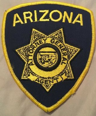 Arizona Attorney General Agent Patch Az Police