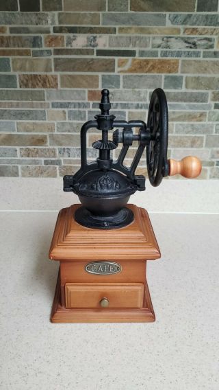 Collectible Antique Coffee Mill 11 "