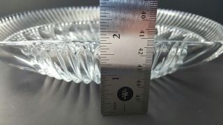 Glass Sea Shell Shape Plate Dish/Platter 10.  5 inch 4