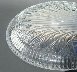 Glass Sea Shell Shape Plate Dish/Platter 10.  5 inch 7