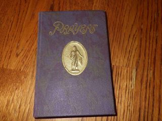 Small Vintage 1930 Prayers Book 136 Pgs Lords Prayer Psalms Hymns Eden Press