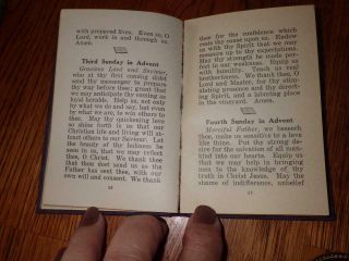 Small Vintage 1930 Prayers Book 136 Pgs Lords Prayer Psalms Hymns Eden Press 4