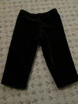 Pleasant Comp.  American Girl Vintage 1996 Black Pants Part Of First Day Outfit