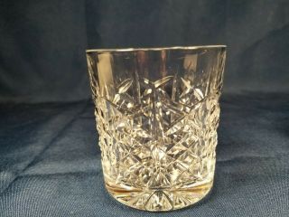 Vtg (2) Edinburgh Crystal 3 In Whiskey Glasses Old Etched Logo 3