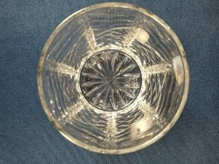 Vtg (2) Edinburgh Crystal 3 In Whiskey Glasses Old Etched Logo 4