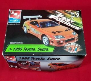 Vintage Amt The Fast And The Furious 1995 Toyota Supra 1/25