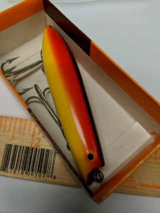 Vintage BOMBER JERK Saltwater Old Texas Fishing Lure Tackle w/ Box 5
