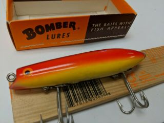 Vintage BOMBER JERK Saltwater Old Texas Fishing Lure Tackle w/ Box 7