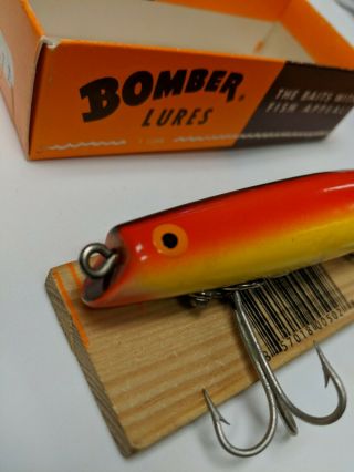 Vintage BOMBER JERK Saltwater Old Texas Fishing Lure Tackle w/ Box 8