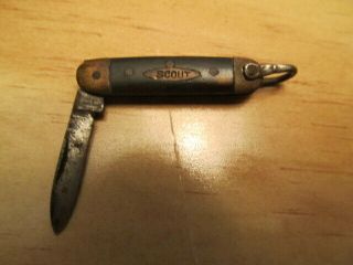 Vintage Wadsworth & Sons Miniatue Scout Folding Pocket Knife Germany