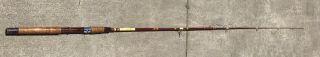 Vintage 7’ Garcia Conolon Fishing Rod,  4 star,  No.  2510B.  Light action. 3