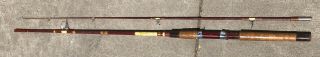 Vintage 7’ Garcia Conolon Fishing Rod,  4 star,  No.  2510B.  Light action. 6