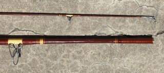Vintage 7’ Garcia Conolon Fishing Rod,  4 star,  No.  2510B.  Light action. 7