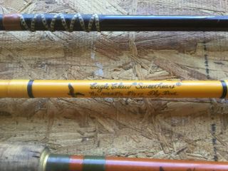 VINTAGE WRIGHT & McGILL FLY RODS & flys 2