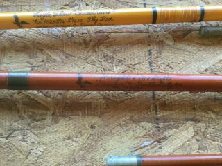 VINTAGE WRIGHT & McGILL FLY RODS & flys 3
