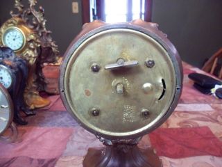 Antique Bronze Art Deco Mantle Clock 2