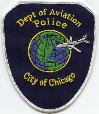 Chicago Illinois Il Aviation Airport Police Patch