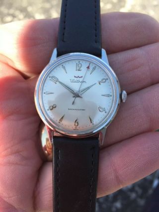 Vintage Waltham Shockresistant 7 Jewels Watch Orologio Montre Uhren