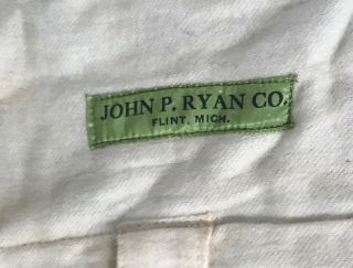 Vtg Anti - Tarnish Sterling Silver Cloth Storage Bag 6 Holders John P Ryan Co 3