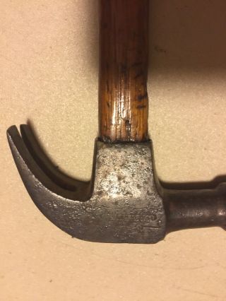 Antique Ovb “our Very Best” Hammer.  10 1/2 Long.  3 Inch Head.
