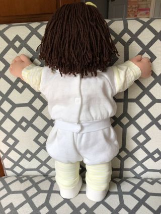Cabbage Patch Kids Baby Doll TOOTH BROWN EYES PONY Coleco Vintage 1986 GIRL OK 5