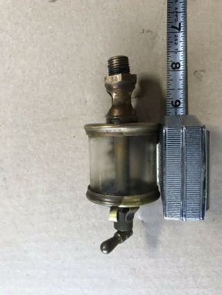 Antique Brass Lunkenheimer No.  1 1/2 fig.  1300 sentinel drip Oiler 8