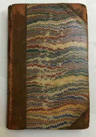 Antique Book 1856 The Heart Of Mid - Lothian By Sir Walter Scott Hardcover Book