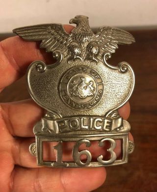 Altoona Pennsylvania Police Hat Badge Pin 163