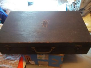 Vintage Stanley Tools Wood Box 904 Primitive Old 19 1/2 X 11 1/2 X4 3/4